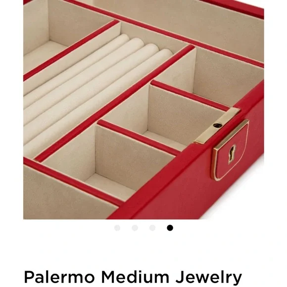 Red Jewelry Organizer Box